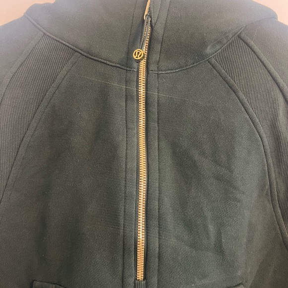 Lululemon Scuba Oversized Half Zip Hoodie, Size M/L, Legacy Green and Gold 💚💛💚💛 - Picture 2 of 16